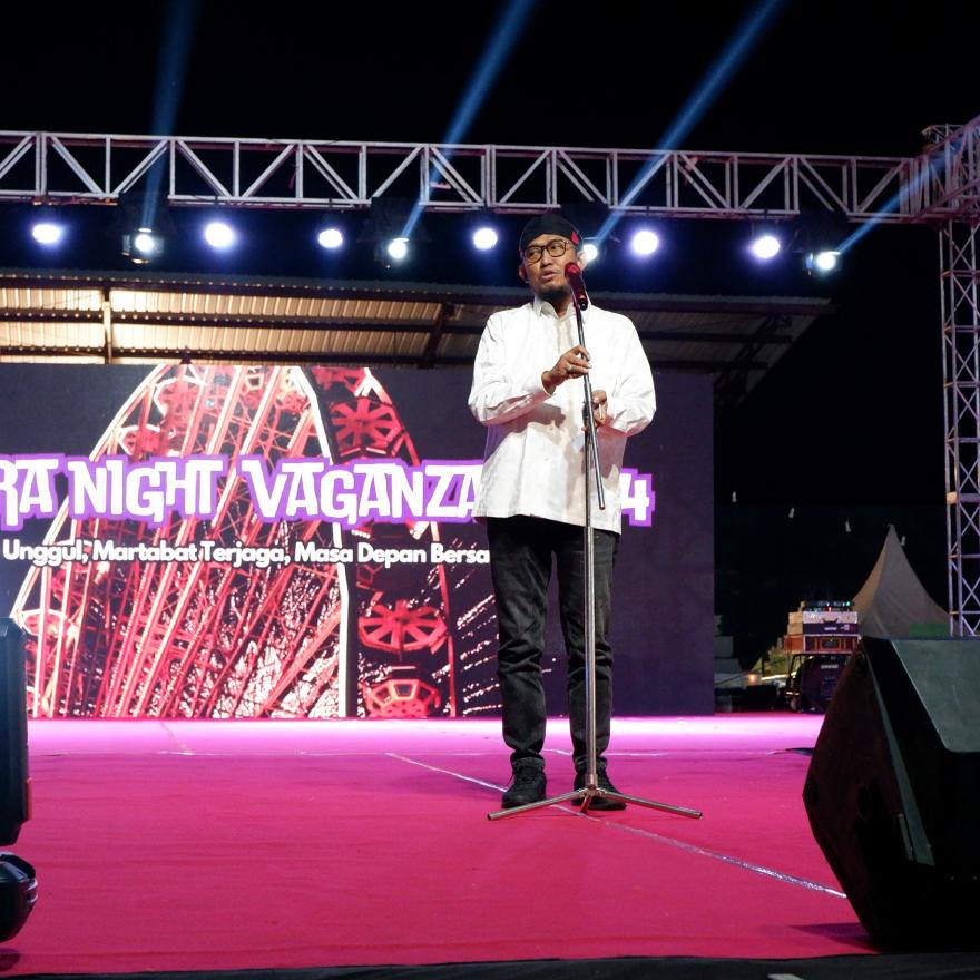 Bupati Sumenep Membuka Kegiatan Madura Night Vaganza 2024   